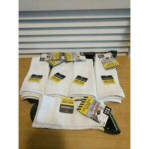 Mossy Oak Men's Shoe Size 6-12 Cushioned Crew Work Socks Lot Of 5 Pairs NWT